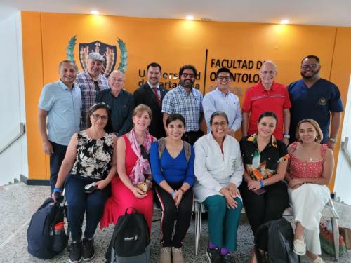 Calibración internacional interlaboratorios de Latinoamérica miembros de la Relifyf - Laboratorio de Investigación en Salud Pública de la Universidad de Cartagena / Cartagena de Indias-Colombia, 26-29 de octubre de 2022